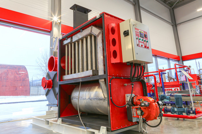 ТЕПЛОГЕНЕРАТОР НА РАМЕ ТГВ-250 0412012F