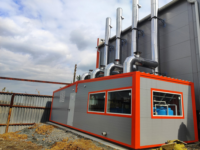 БЛОЧНО-МОДУЛЬНАЯ КОТЕЛЬНАЯ БМК-10 040B012E