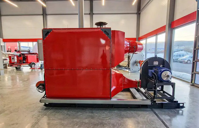 ТЕПЛОГЕНЕРАТОР ТГВ-450 В БЛОК-КОНТЕЙНЕРЕ 04150132